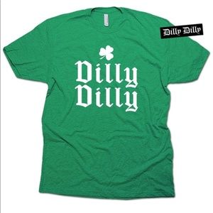 Cropped & Cut "Dilly Dilly" St. Patty's Day Shirt